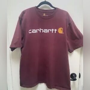 Purple Carhartt tshirt size Large